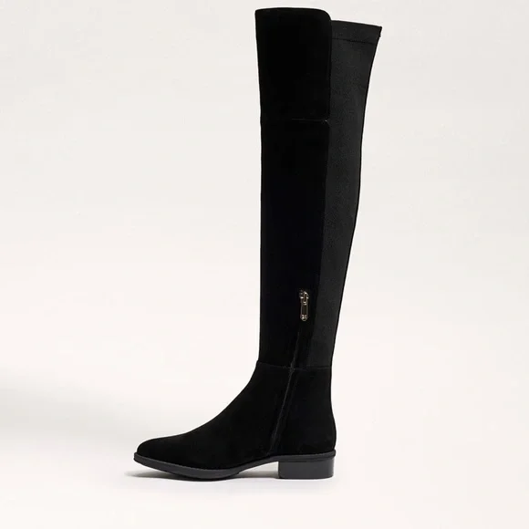 Sam Edelman Pam Tall Boot Black Suede - Picture 3 of 12